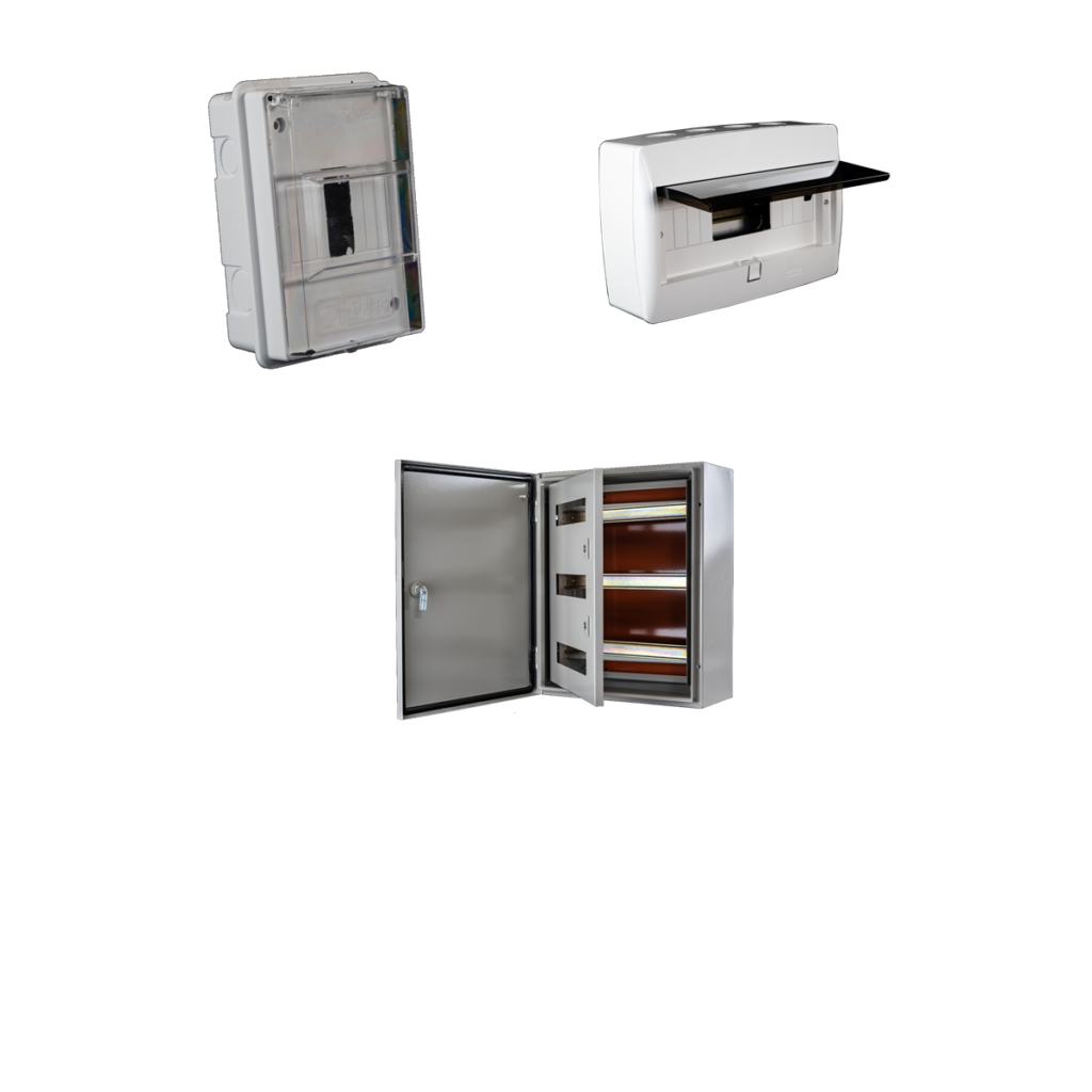 Cajas, Tableros y Gabinetes Metálicos