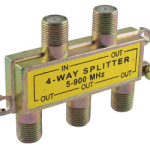 1 Entrada - 4 Salidas