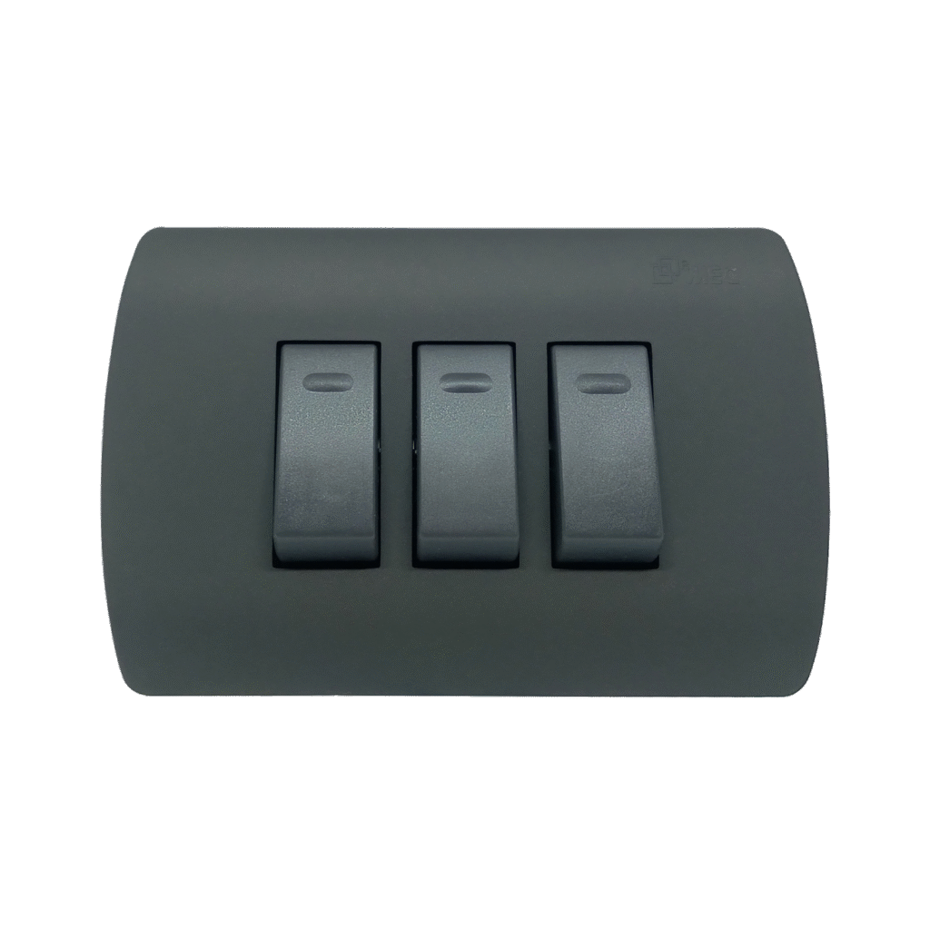 Placa Armada – Interruptor 9/32 – 10A Aris Pro Mate