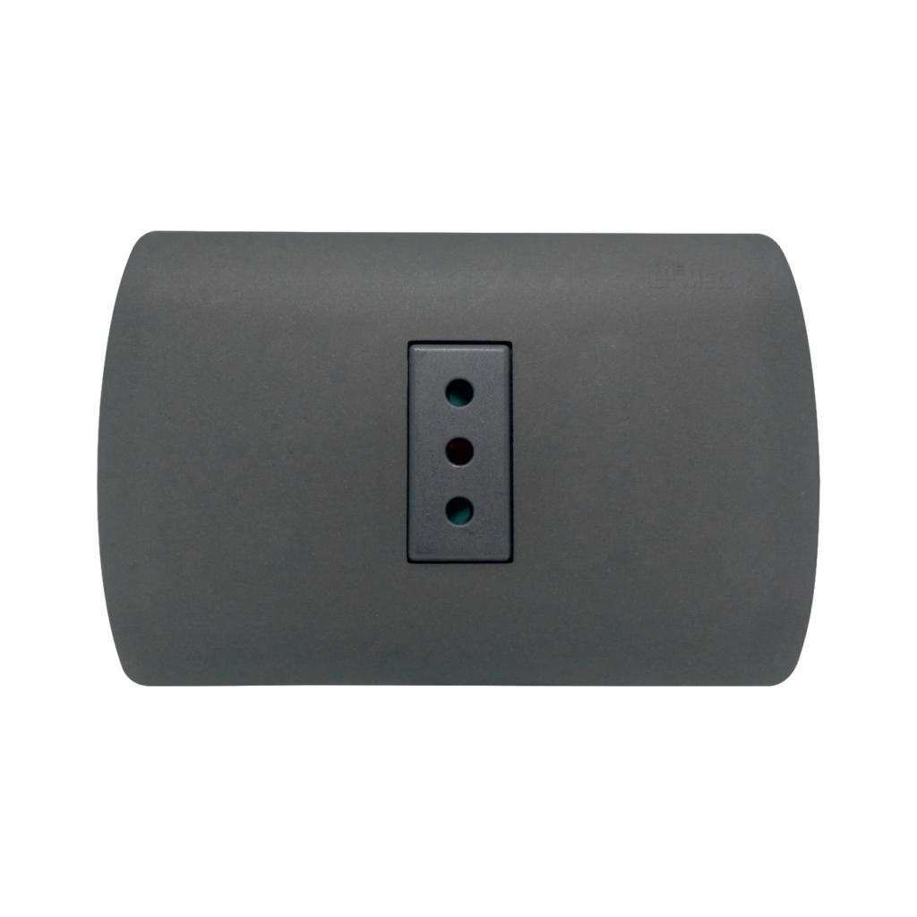 Placa Armada – Tomacorriente Simple 10A | Aris Pro Mate